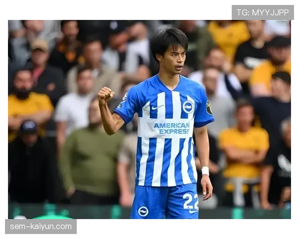 布莱顿3-0完胜埃弗顿，日本边锋三笘薫两传一射主导比赛。